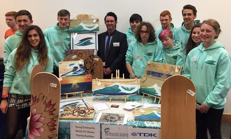 TDK-Lambda & Ilfracombe Academy Young Enterprise Team | Business Action | North Devon business news
